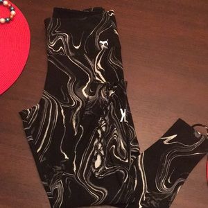 NWOT High Waist Cotton Cropped VS pink Pants